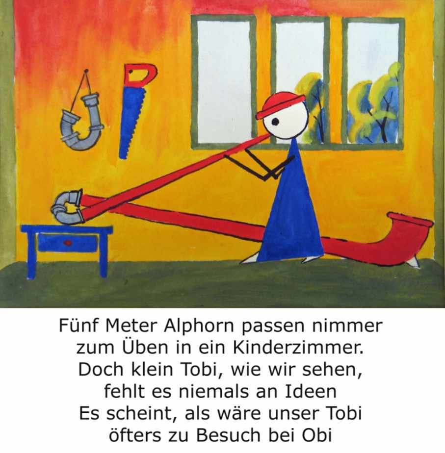 Emil Boemer:Alphorn